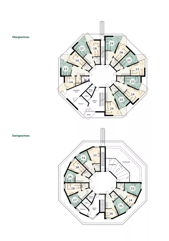 Obergeschoss + Dachgeschoss
